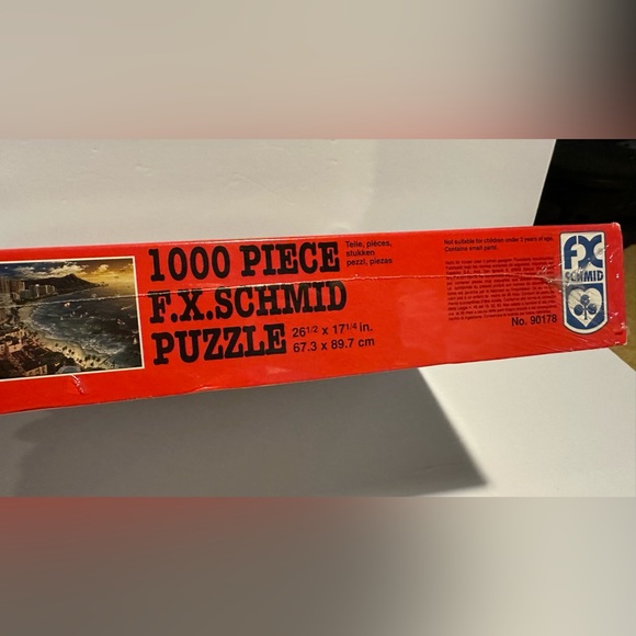 1000 Piece F.X. Schmid Puzzle Hawaiian Paradise Sealed New  -1997 - Picture 5 of 12